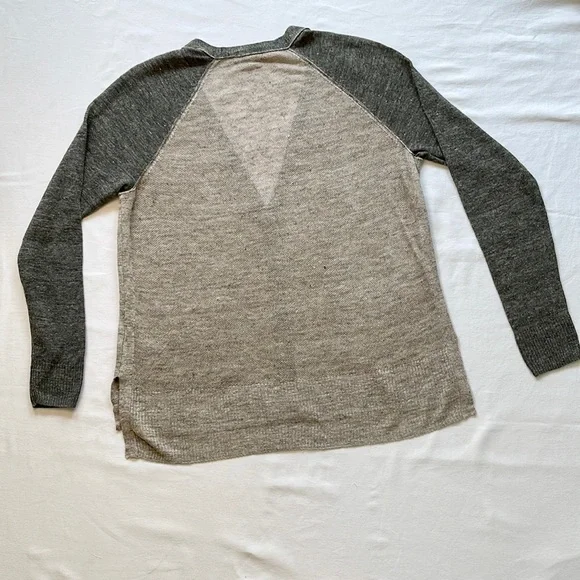 NWOT Madewell Sandstiched %100 Linen Cardigan Size Medium - Picture 8 of 11